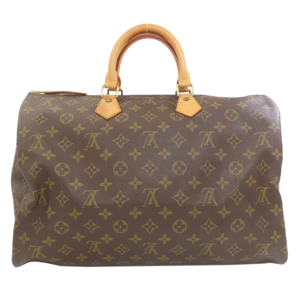 Louis Vuitton Speedy Bag Boston Canvas Monogram Brown